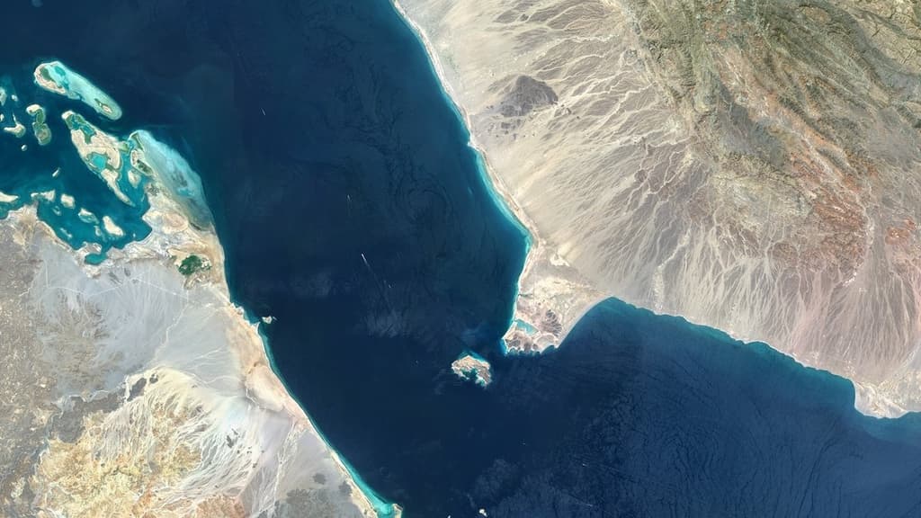 Bab el-Mandeb Strait effectively closed by...? card icon