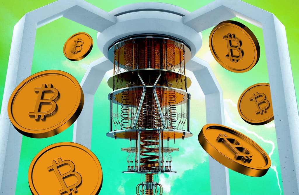 Quantum breaks Bitcoin by ___? card icon
