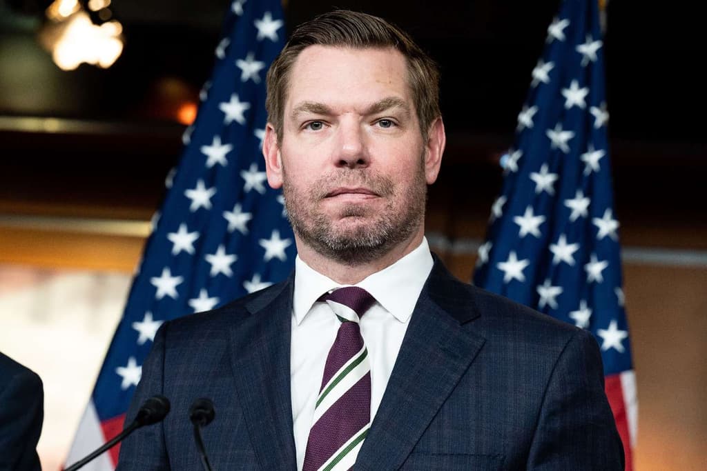 icon for Eric Swalwell charged by September 30?