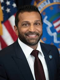 Kash Patel out by...? card icon