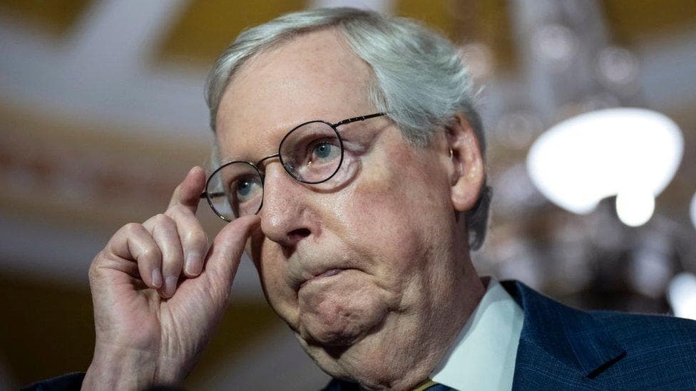 icon for Mitch McConnell votes in the Senate by August 31?