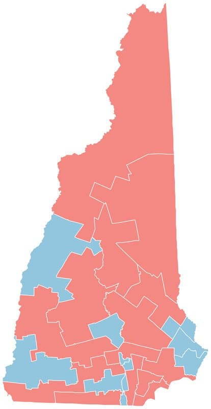 icon for Will Republicans win the New Hampshire Governor election and Democrats win the New Hampshire Senate election?