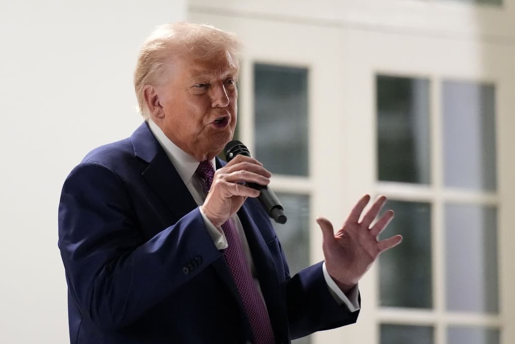 icon for Will Trump say "Ballroom" during his Ribbon Cutting Ceremony?